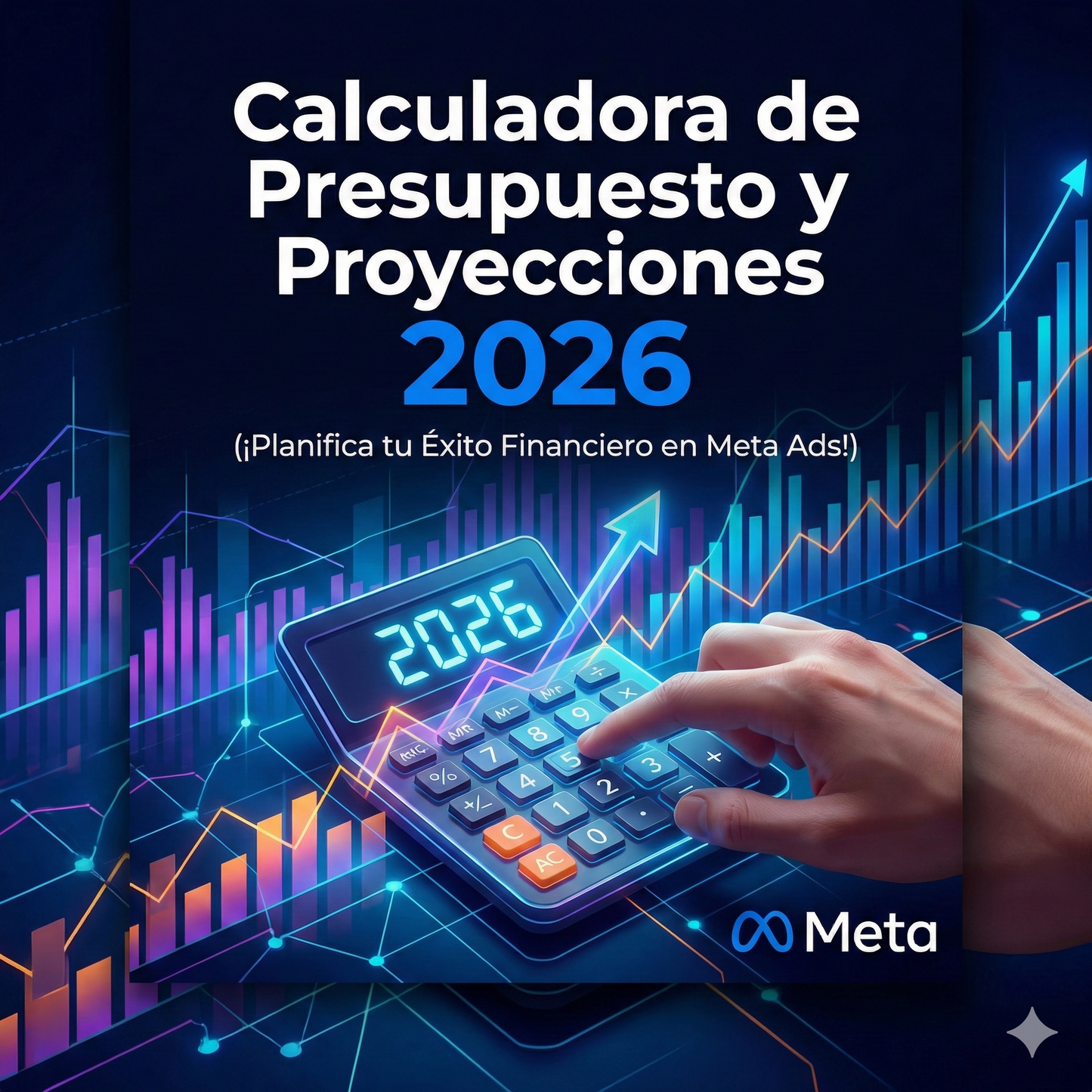 𝐂𝐚𝐥𝐜𝐮𝐥𝐚𝐝𝐨𝐫𝐚 𝐝𝐞 𝐏𝐫𝐞𝐬𝐮𝐩𝐮𝐞𝐬𝐭𝐨 𝐲 𝐏𝐫𝐨𝐲𝐞𝐜𝐜𝐢𝐨𝐧𝐞𝐬 𝟐𝟎𝟐𝟔 (¡Planifica tu Éxito Financiero en Meta Ads!)